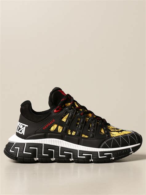 versace chain sneakers sale|men's Versace sneakers for sale.